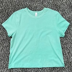 Lululemon classic-fit cotton-blend crop